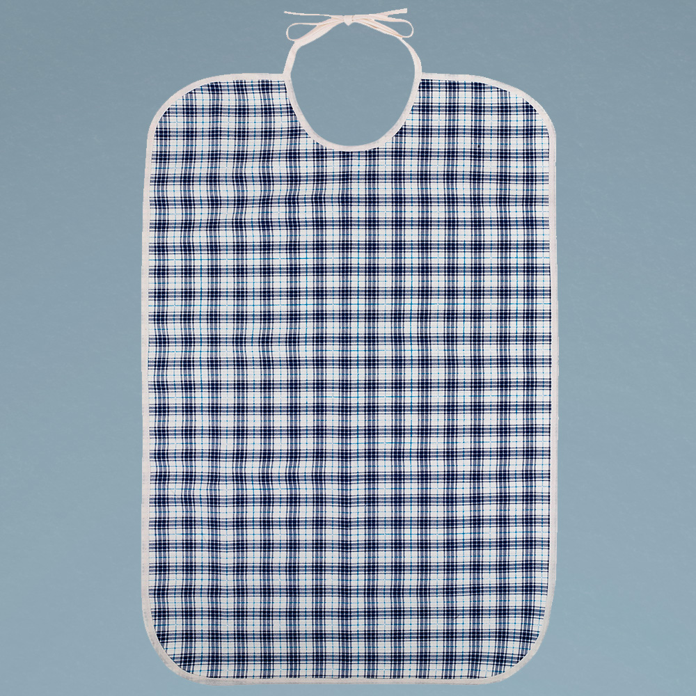 Bib for adult with strings