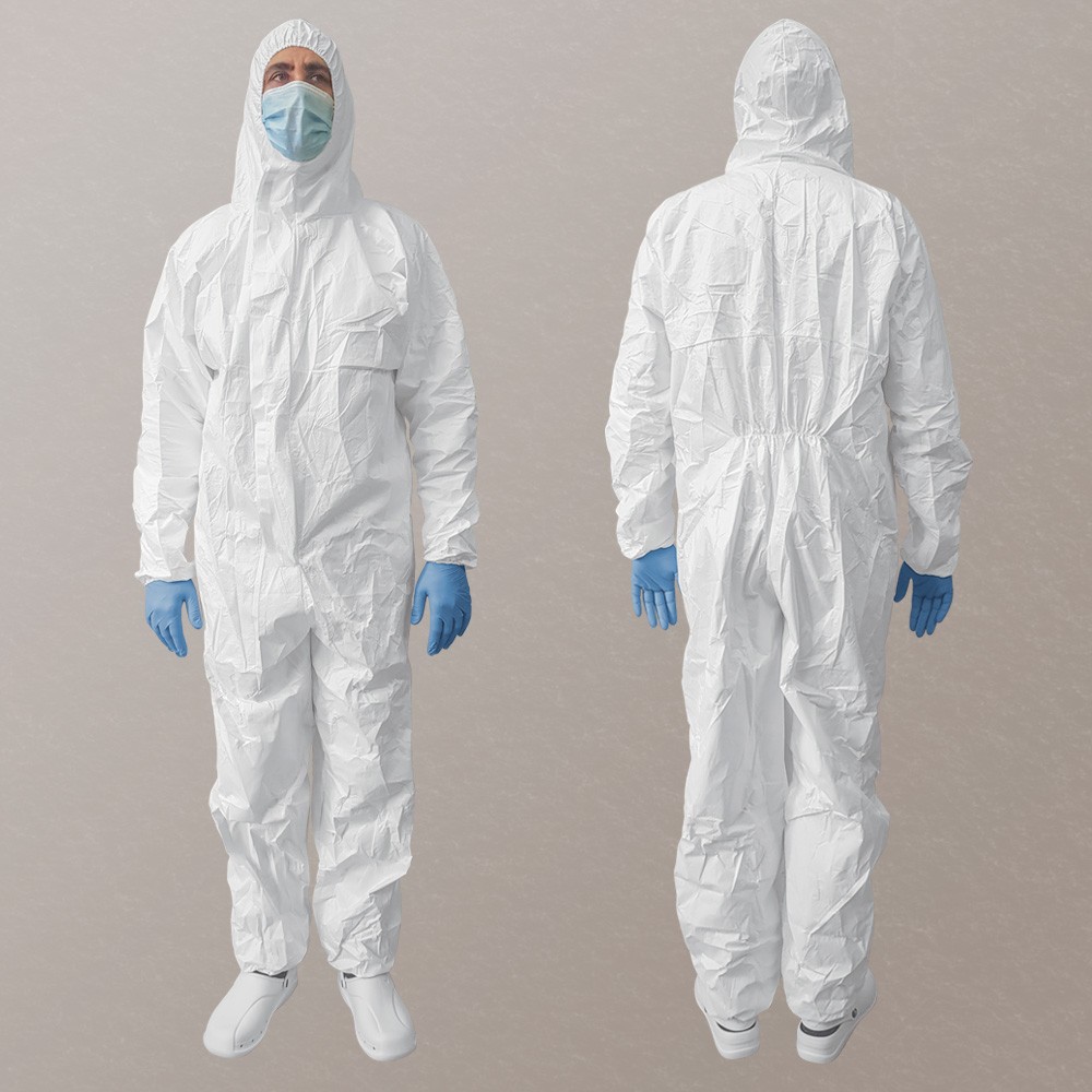 Single use healthcare waterproof coverall